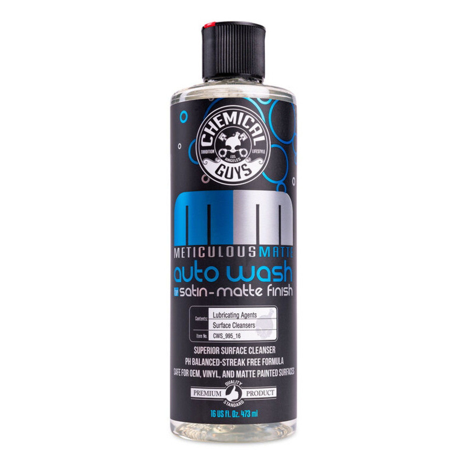 Chemical Guys Meticulous Matte Auto Wash - Car Care King