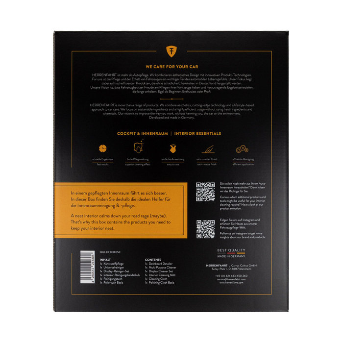 Herrenfahrt Herrenfahrt Cockpit & Innenraum Geschenkbox