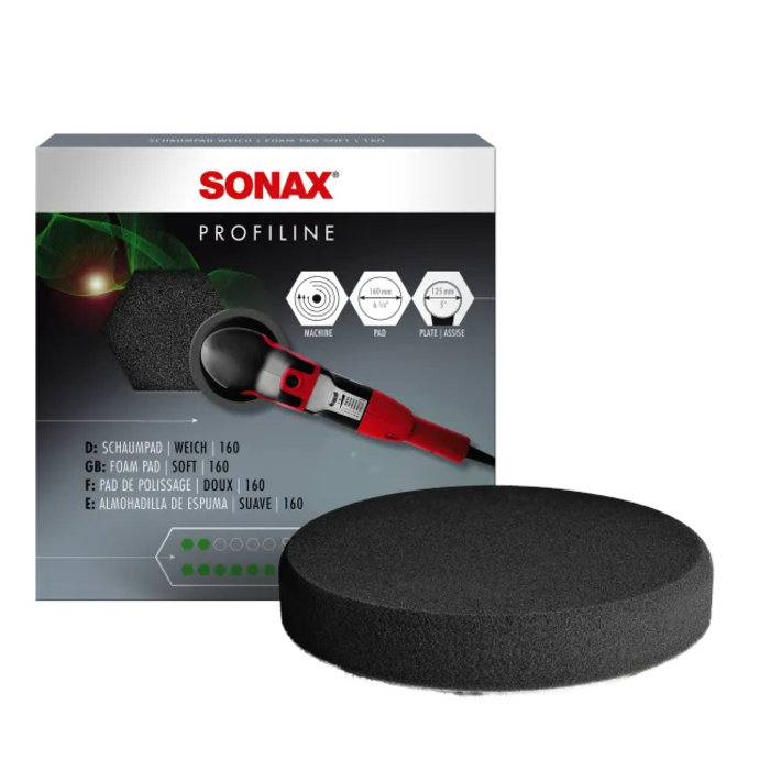 Sonax PROFILINE Sonax PROFILINE Schaumpad weich 160mm schwarz
