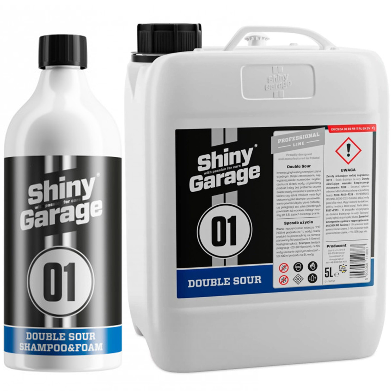 Shiny Garage Double Sour Shampoo & Foam - Car Care King