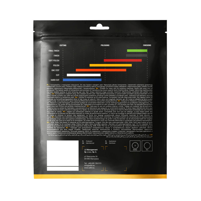 ADBL ADBL Roller Pad DA Finish