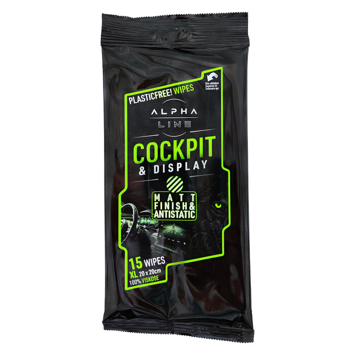 ALPHA LINE ALPHA LINE Cockpit & Display Wipes