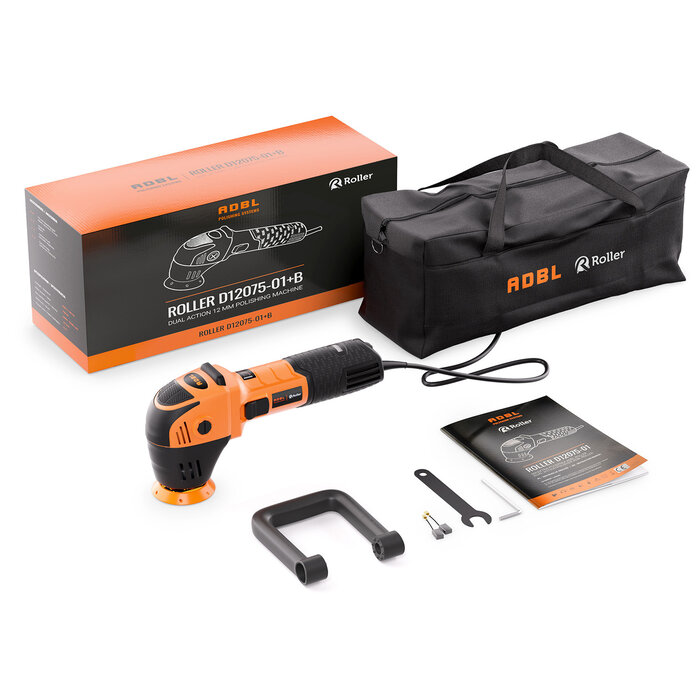 ADBL ADBL ROLLER D12075-01 Exzenter Poliermaschine + Tasche