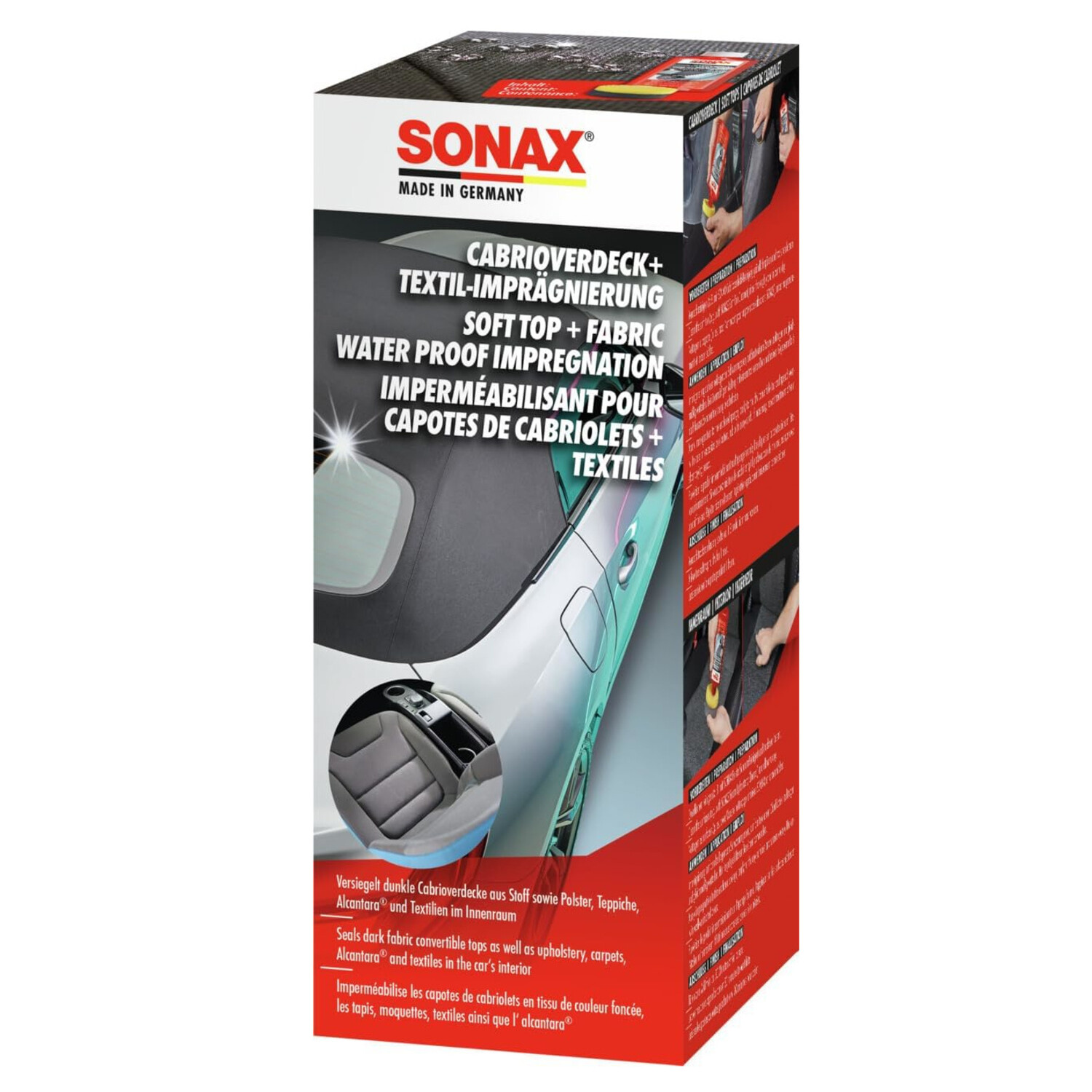 Sonax Cabrioverdeck- & Textil Imprägnierung 250ml - Waschhelden, 20,99 €