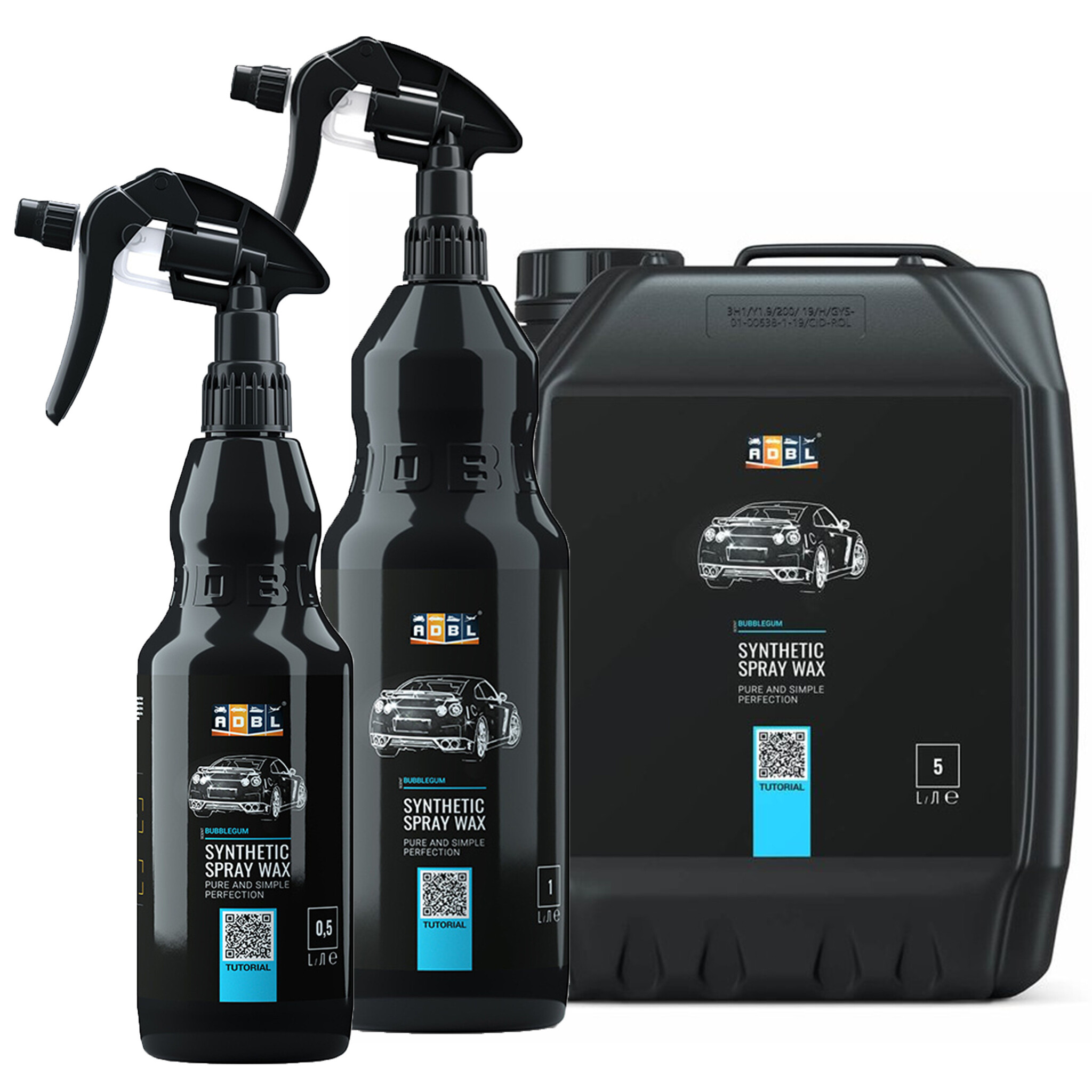 ADBL Synthetic Wax Spray Wax Synthetic Detailer Quick Wax Car Wax 1L :  : Automotive
