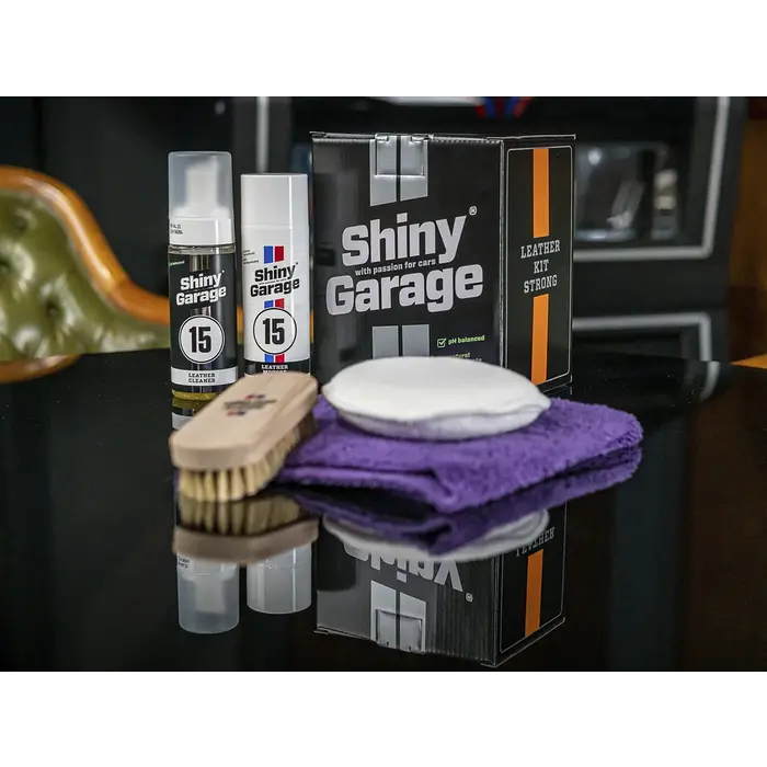 Shiny Garage Shiny Garage Lederpflege Kit - Leather Kit Strong