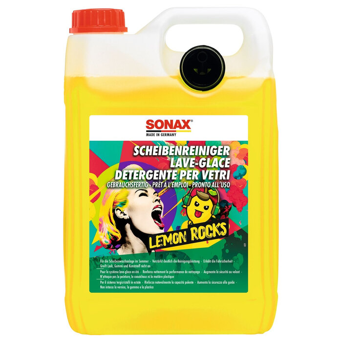 Sonax SONAX Sommer ScheibenReiniger Lemon Rocks, gebrauchsfertig, 5 Liter