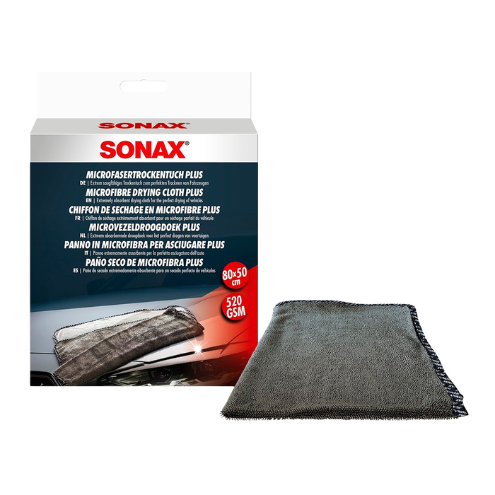 Sonax SONAX Microfaser Trocken Tuch Plus, 80 × 50 cm,