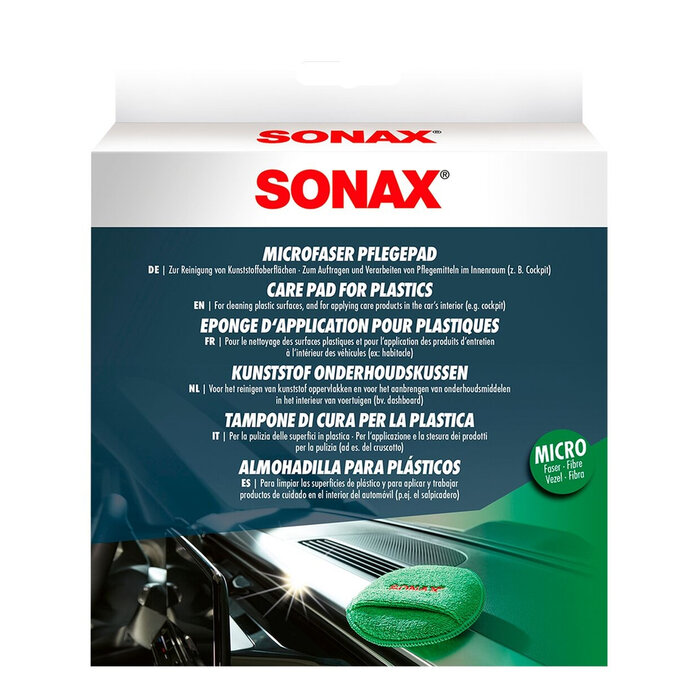 Sonax Sonax Microfaser Pflege Pad für Kunststoff