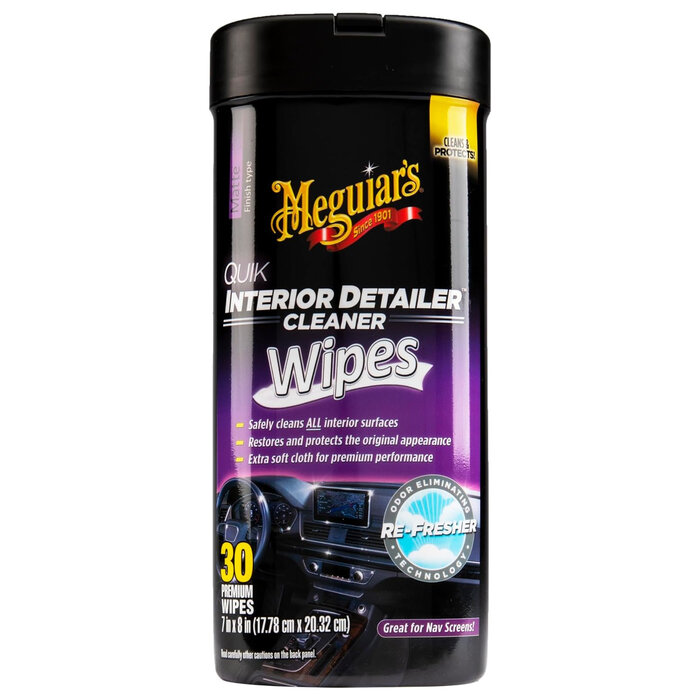Meguiars Meguiars Quik Interior Detailer Cleaner Wipes