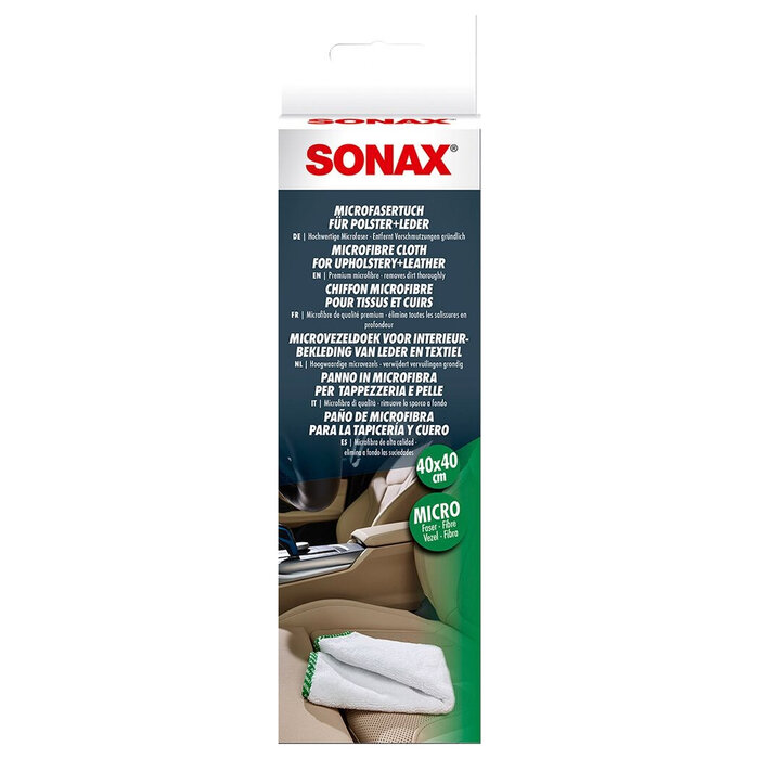 Sonax SONAX Microfasertuch für Polster + Leder