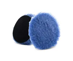 Restposten - Lake Country Hybrid Woll-Pad Blau 80mm