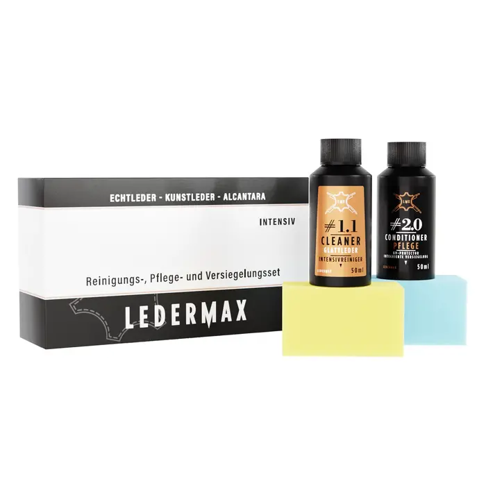 LMX LEDERMAX LEDERMAX Glattleder Reinigungs- und Pflegeset