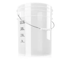 ChemicalWorkz Performance Buckets Wascheimer 19L Weiss-Transparent