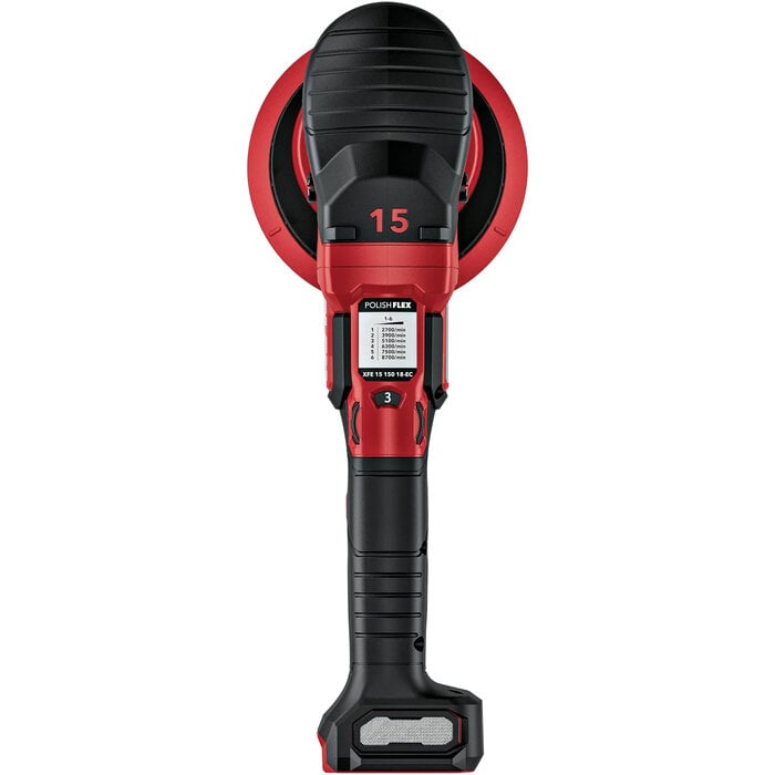 Flex Tools Flex XFE 2 15 18-EC C  Akku-Exzenterpolierer mit Freilauf 18 V