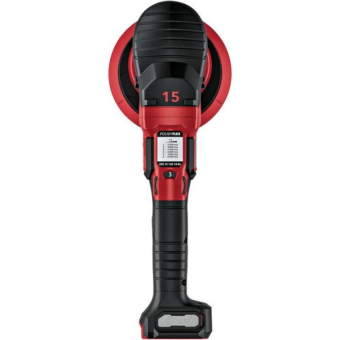 Flex Tools Flex XFE 2 15 18-EC Set Akku-Exzenterpolierer mit Freilauf 18 V