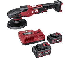 Flex Tools PE 150 18-EC Set Akku-Rotationspolierer 18 V