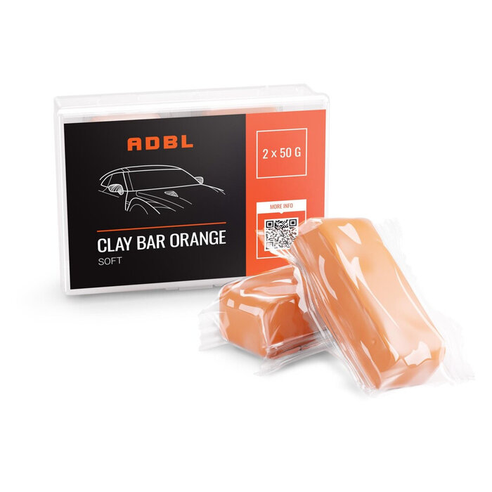 ADBL ADBL Clay Bar Orange 50g, 2 Stk. Reinigungsknete weich