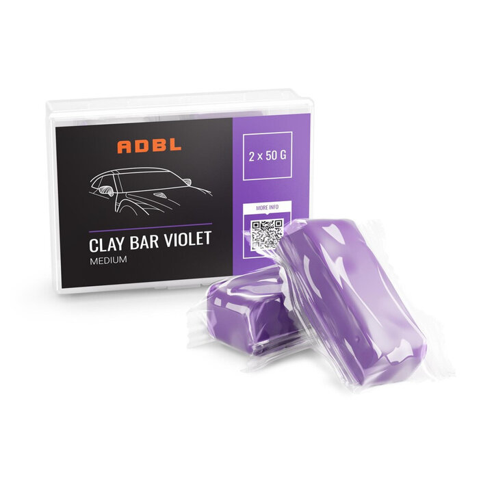 ADBL ADBL Clay Bar Violet 50g, 2 Stk. Reinigungsknete mittelhart