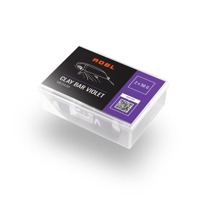 ADBL ADBL Clay Bar Violet 50g, 2 Stk. Reinigungsknete mittelhart