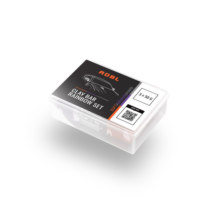 ADBL ADBL Clay Bar Rainbow Set 50g, 3 Stk. Reinigungsknete