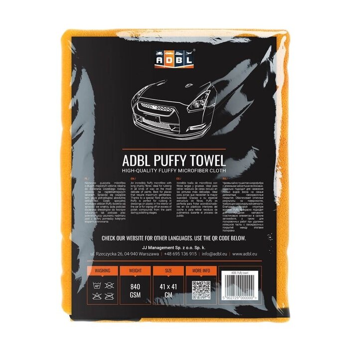 ADBL ADBL Puffy Towel Poliertuch 41x41cm