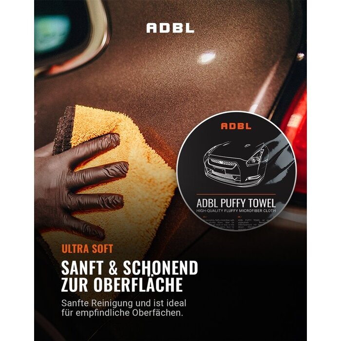 ADBL ADBL Puffy Towel Light Poliertuch 41×41cm
