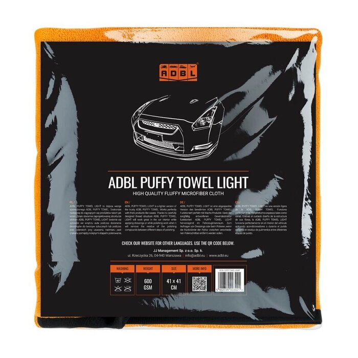ADBL ADBL Puffy Towel Light Poliertuch 41×41cm