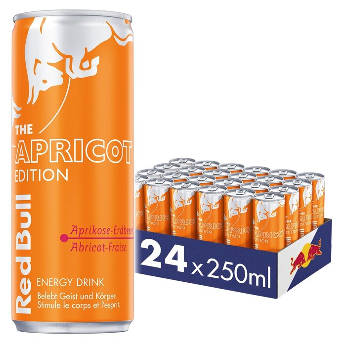 Red Bull Energy Drink Apricot Edition 24 x 250 ml