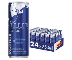 Red Bull Energy Drink Blue Edition Heidelbeere 24 x 250 ml
