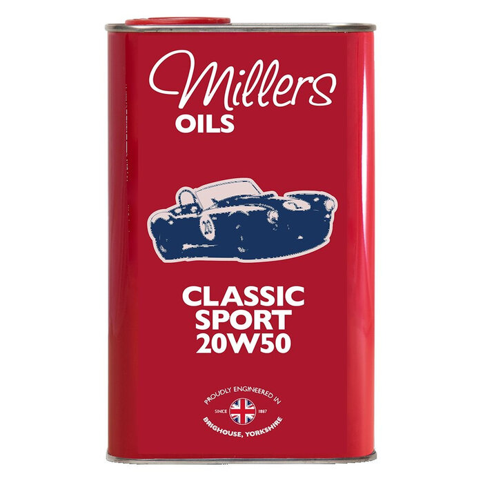 Millers Oils - Classic Line MILLERS OILS Classic Sport 20W50