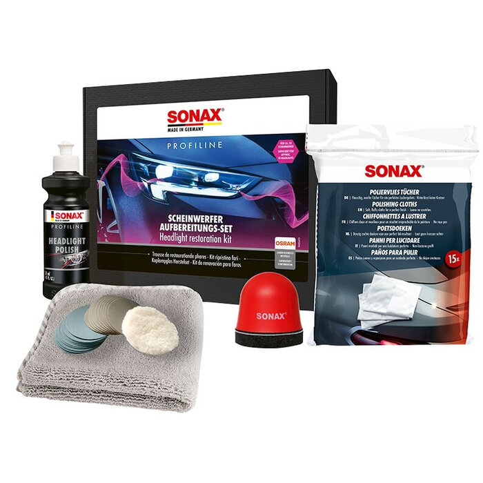 Sonax PROFILINE SONAX PROFILINE Scheinwerfer Aufbereitungsset
