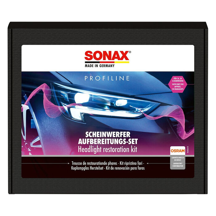 Sonax PROFILINE SONAX PROFILINE Scheinwerfer Aufbereitungsset