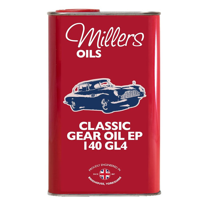 Millers Oils - Classic Line MILLERS OILS Classic Gear Oil EP 140 GL4