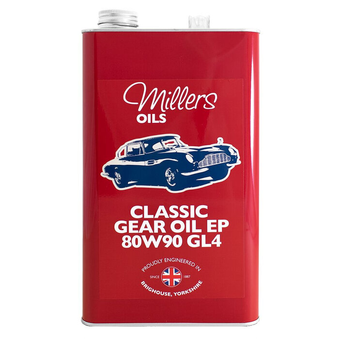 Millers Oils - Classic Line MILLERS OILS Classic Gear Oil EP 80W90 GL4