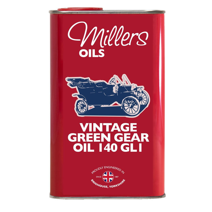 Millers Oils - Classic Line MILLERS OILS Vintage Green Gear Oil 140 GL1
