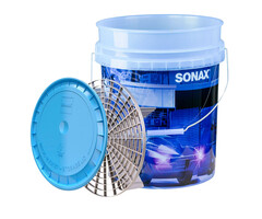 Sonax Wascheimer Blau mit Grit Guard und Deckel