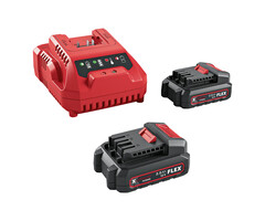 Flex Tools P-Set 12-22 Q Ladegerät + Akkus