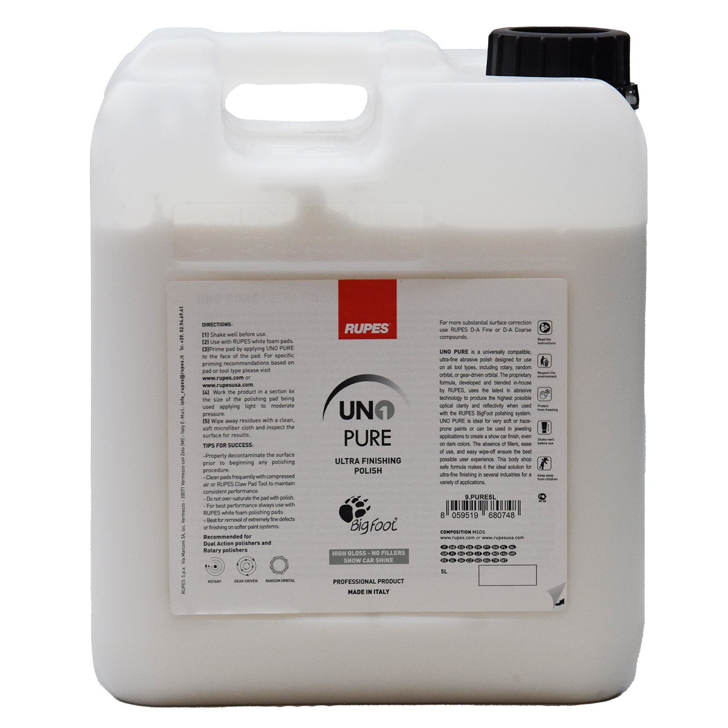 Rupes RUPES ULTRA FINISHING POLISH – UNO PURE