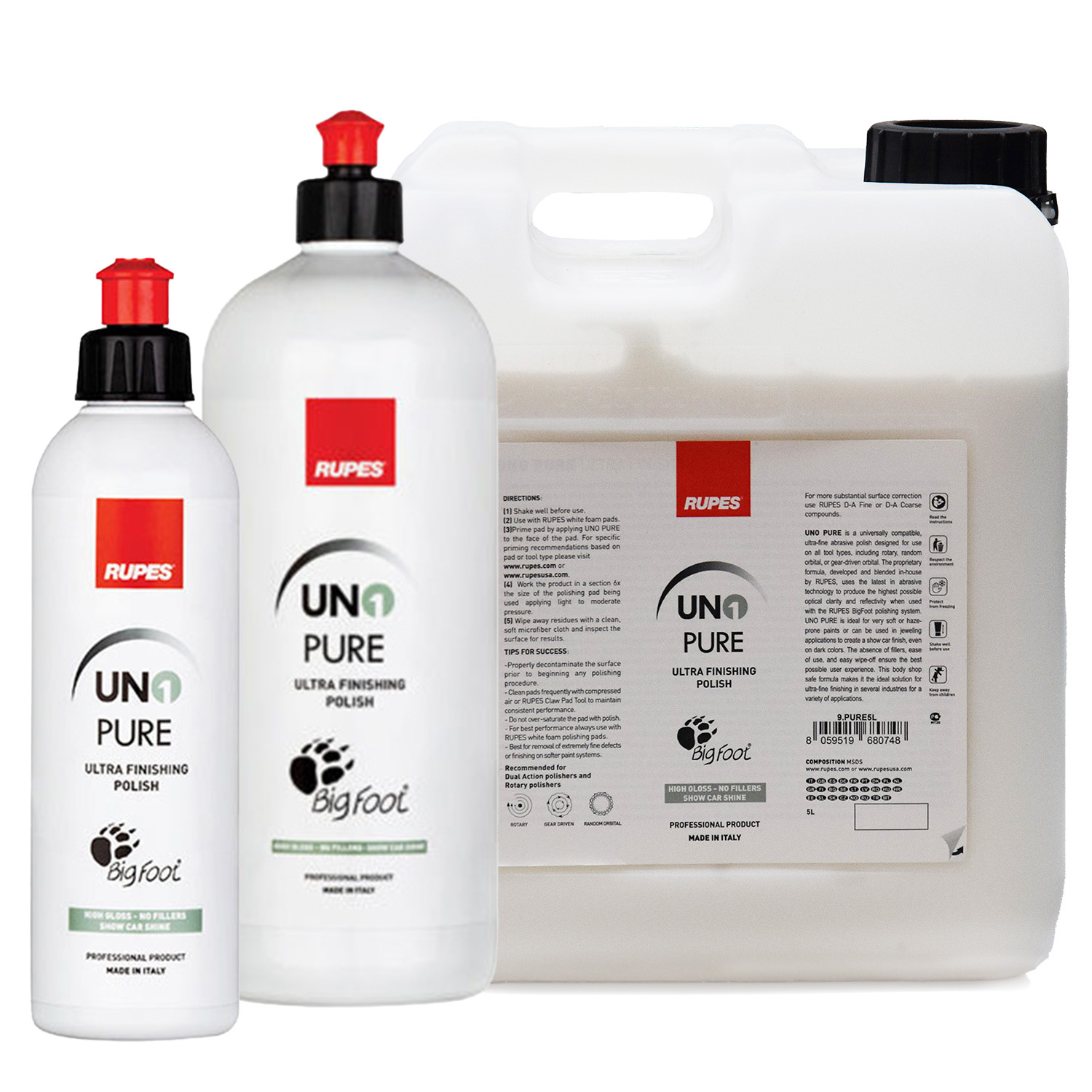 Rupes RUPES ULTRA FINISHING POLISH – UNO PURE