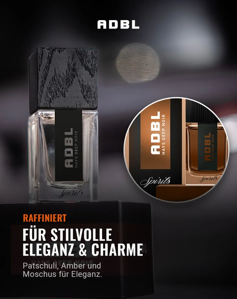 ADBL ADBL Spirits Hays Deep Noir Innenraumduft 30ml