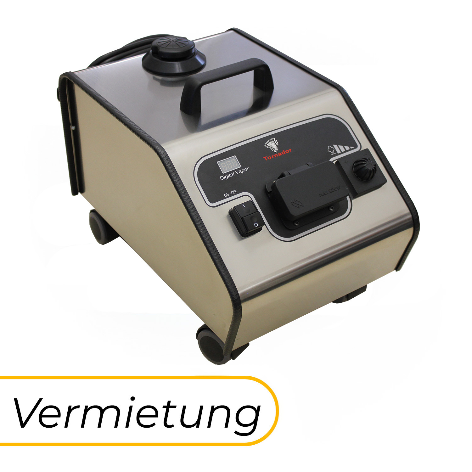 Tornador Vermietung: Tornador® STEAM Dampfreinigungsgerät