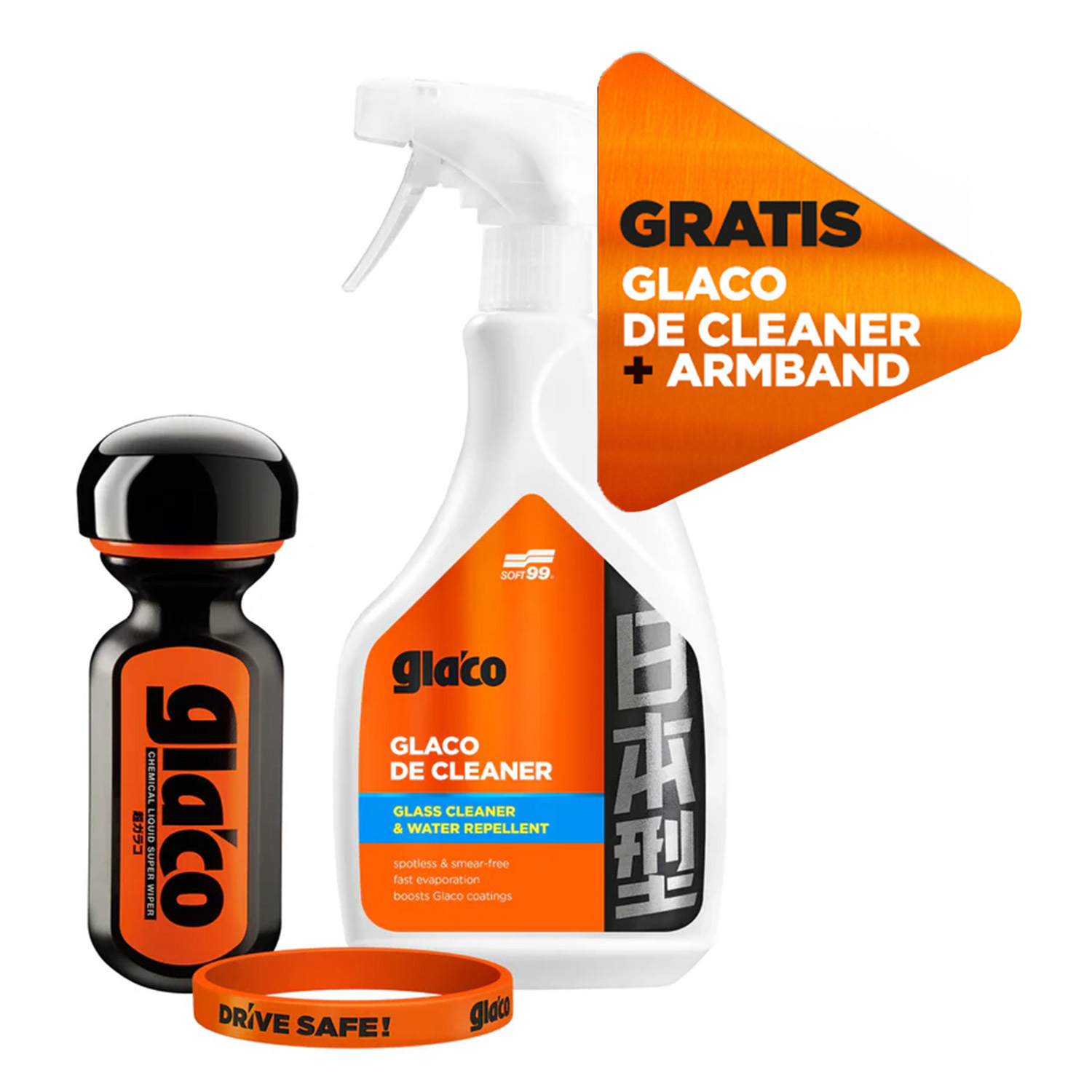 Soft99 Soft99 Ultra Glaco  (Glasversiegelung) + GRATIS Glaco De Cleaner (Glasreiniger inkl. Versieglung)