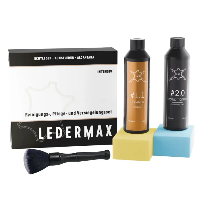 LMX LEDERMAX LEDERMAX Glattleder Reinigungs- und Pflegeset