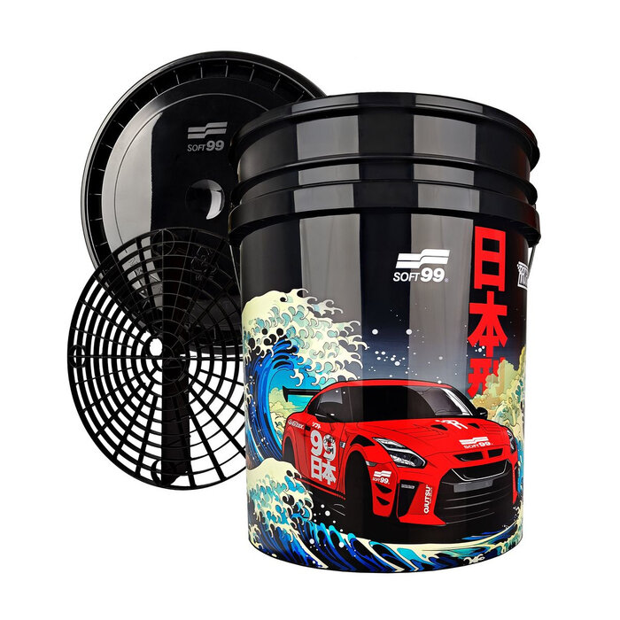 Soft99 Soft99 Wascheimer mit Schmutzsieb und Deckel