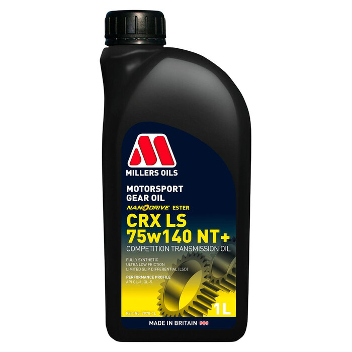 Millers Oils - Motorsport Millers Oils Motorsport CRX LS 75W140 NT+