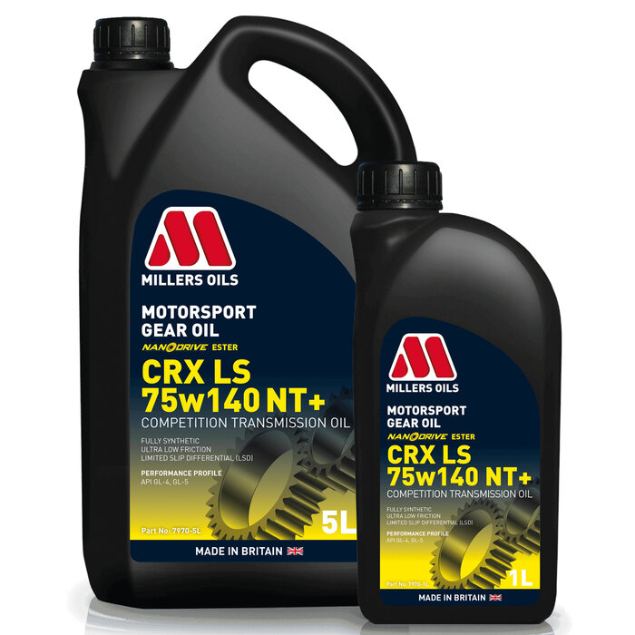 Millers Oils - Motorsport Millers Oils Motorsport CRX LS 75W140 NT+