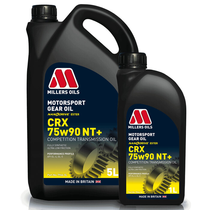 Millers Oils - Motorsport MILLERS OILS Motorsport CRX 75W90 NT+
