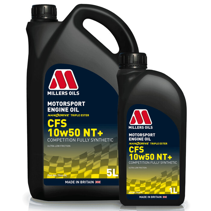 Millers Oils - Motorsport MILLERS OILS Motorsport CFS 10W50 NT+