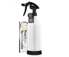 ChemicalWorkz Sprühflasche Schwarz mit 360° Canyon Trigger 1L